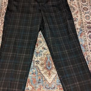 Liverpool Plaid Trousers